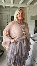 Load image into Gallery viewer, Naples Italian Womans Layered Mesh Tulle Skirt A-Line Tutu Skirt Casual Puffy Maxi Skirts Prom Skirt in Mocha