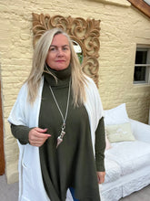 Load image into Gallery viewer, Siena Kimono Style Open Cardigan Beige | Feathers Of Italy