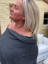 Load image into Gallery viewer, Venice Asymmetric Jumper | Feathers Of Italy