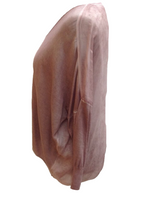Load image into Gallery viewer, Chiffon Back Fine Knit Jumper in Pink Made In Italy By Feathers Of Italy One Size - Feathers Of Italy