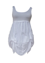 Load image into Gallery viewer, Sicily Jersey Sun Dress in Blue - Feathers Of Italy
