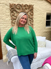 Load image into Gallery viewer, Naples Relaxed Batwing Long Sleeves Jumper | Feathers Of Italy