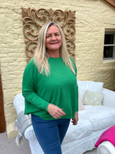 Load image into Gallery viewer, Naples Relaxed Batwing Long Sleeves Jumper | Feathers Of Italy