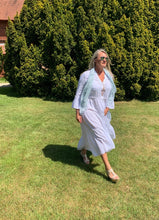 Load image into Gallery viewer, Positano Tiered Cheesecloth Dress in Various Colours - Feathers Of Italy