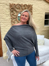 Load image into Gallery viewer, Venice Asymmetric Jumper | Feathers Of Italy