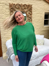 Load image into Gallery viewer, Naples Relaxed Batwing Long Sleeves Jumper | Feathers Of Italy