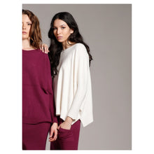 Load image into Gallery viewer, Positano Ribbed Sleeves Oversized Top