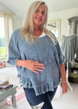 Load image into Gallery viewer, Florentina Raggy Cotton Top In Various Colours Made In Italy