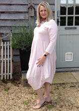 Load image into Gallery viewer, Giovani Dress in Pink - Feathers Of Italy