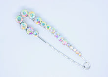 Load image into Gallery viewer, clear diamond encrusted brooch