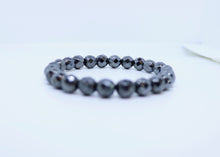 Load image into Gallery viewer, Black Diamond Style Glitzy Party Elasticated Bracelet - Feathers Of Italy - Feathers Of Italy