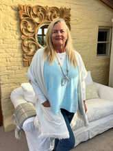 Load image into Gallery viewer, Milan V-Neck Batwing Short Sleeves Jumper Various Colours | Feathers Of Italy