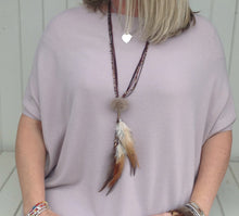 Load image into Gallery viewer, pom pom necklace