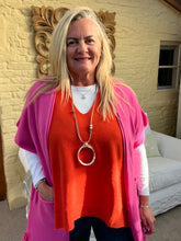 Load image into Gallery viewer, Siena Kimono Style Open Cardigan Pink