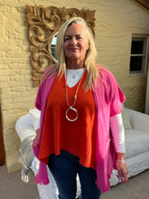 Load image into Gallery viewer, Siena Kimono Style Open Cardigan Pink