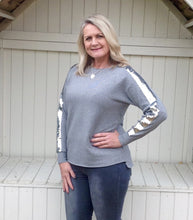Load image into Gallery viewer, Sebastiano Seqined Jumper in Grey - Feathers Of Italy
