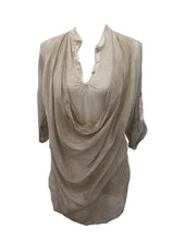 Load image into Gallery viewer, double layer cowl shirt