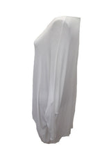 Load image into Gallery viewer, Gauli Oversized Fine Knit Top in White Made In Italy by Feathers Of Italy One Size - Feathers Of Italy
