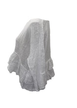 Load image into Gallery viewer, Raffadali Linen Top in White - Feathers Of Italy