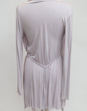 Load image into Gallery viewer, Luxurious Soft 100% cotton cardigan wrap with jersey back and ties