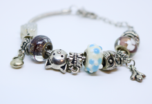 Load image into Gallery viewer, Children's Pandora Style Charm Bracelet - By Feathers Of Italy - Feathers Of Italy