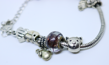 Load image into Gallery viewer, Children's Pandora Style Charm Bracelet - By Feathers Of Italy - Feathers Of Italy