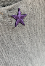 Load image into Gallery viewer, Lana Soft Knit in Mocha with embroidered Stars - Feathers Of Italy Exclusive - Feathers Of Italy