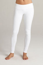 Load image into Gallery viewer, Cotton Basic Legging in White - Feathers Of Italy