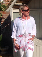 Load image into Gallery viewer, fiarella floral tunic top