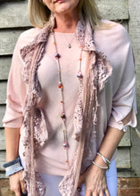 Load image into Gallery viewer, button slit super fine knit batwing jumper