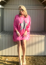 Load image into Gallery viewer, day dreamer iridescent sequined star long sleeved