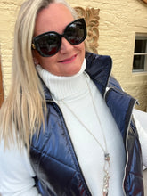 Load image into Gallery viewer, Rolled Neck Relaxed Style Jumper In Winter Cream | Feathers Of Italy