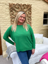 Load image into Gallery viewer, Naples Relaxed Batwing Long Sleeves Jumper | Feathers Of Italy