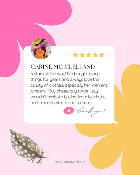 5* REVIEW From Carine