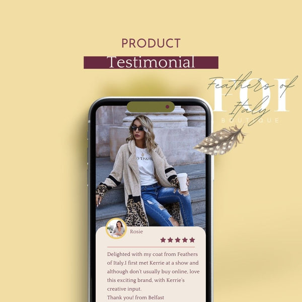 Who Wouldn't Want A Coat Like This? - Another Great Testimonial