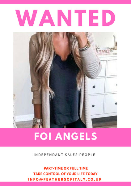 WANTED FEATHERS OF ITALY ANGELS