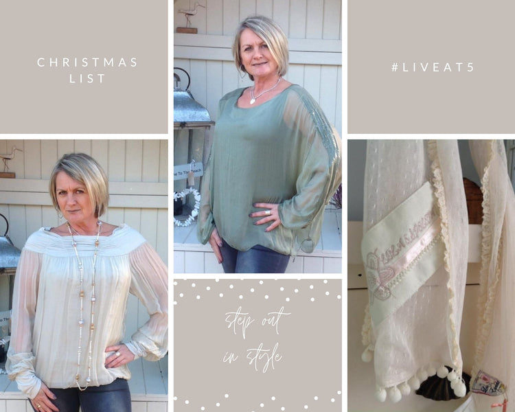 THURSDAY 19th NOVEMBER OFFER - Silk Blouse Combo - FREE SCARF WORTH £45
