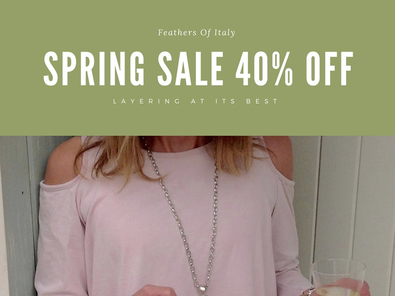 This Week Only 40% OFF Spring Sale