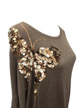 Load image into Gallery viewer, butterfly sequined jumper
