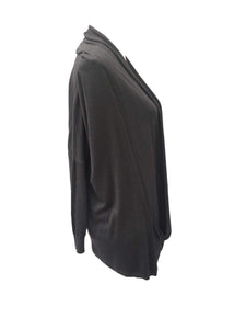 Cardigan with Under Top in Slate | Feathers Of Italy 