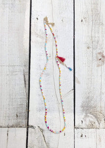 carnival tastle necklace multicoloured