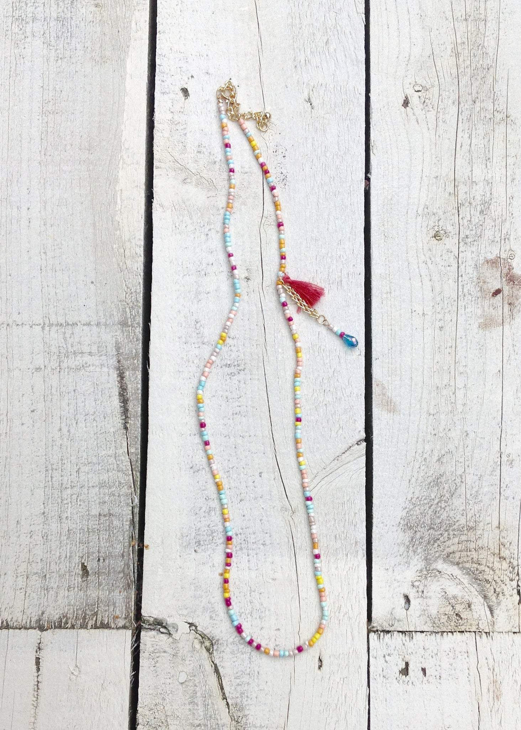 carnival tastle necklace multicoloured