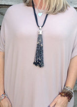 Load image into Gallery viewer, Talana Tassel Necklace - Feathers Of Italy 
