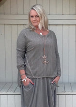Load image into Gallery viewer, Lana Soft Knit in Mocha - Feathers Of Italy 
