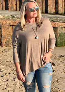 Batwing Jumper with Glitter Ball Oversized - 3