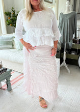 Load image into Gallery viewer, Rome Raggi Silk Edged Skirt/Dress in Soft Pink
