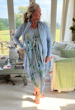 Load image into Gallery viewer, Luxurious Soft 100% cotton cardigan wrap with jersey back and ties
