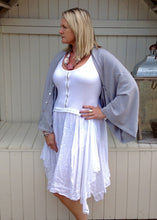 Load image into Gallery viewer, Sicily Five Way Poncho in Duck Egg - Feathers Of Italy 
