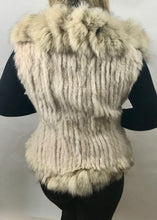 Load image into Gallery viewer, Luxury Fur Gilet in Cream by Feathers Of Italy - Feathers Of Italy 
