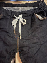 Load image into Gallery viewer, Amazing Woman Crinkle Jeans in Denim with Draw String Waist | Feathers Of Italy 
